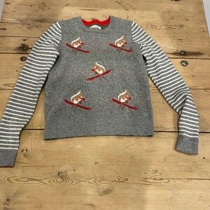 Abercrombie & Fitch Gray Squirrel Sweater